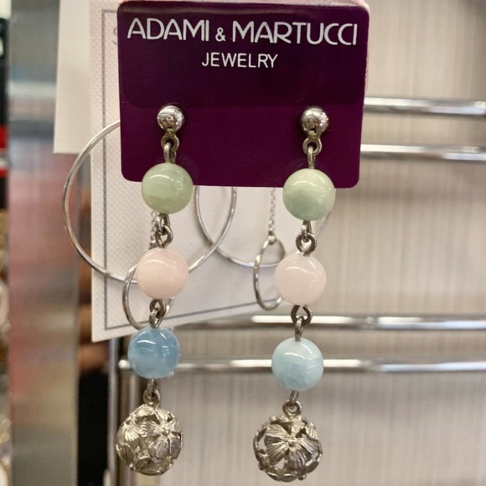 Adami & Martucci Statement tiered earrings